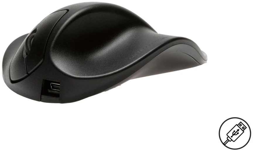 Nezatříděno Carruzzo BakkerElkhuizen HandShoeMouse kompiuterinė pelė Biuras dešinei rankai USB A tipo 1500 DPI