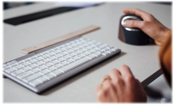 Bakker Elkhuizen Carruzzo BakkerElkhuizen UltraBoard 950 Belaidė klaviatūra Biuras „Bluetooth“ QWERTY Anglų (JAV) Šviesiai Žalia, Balta