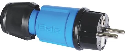 Bals Uni-Schuko daugiafunkcis nešiojamas kištukas, mėlynas, 16A, 230V, IP44 (7370)