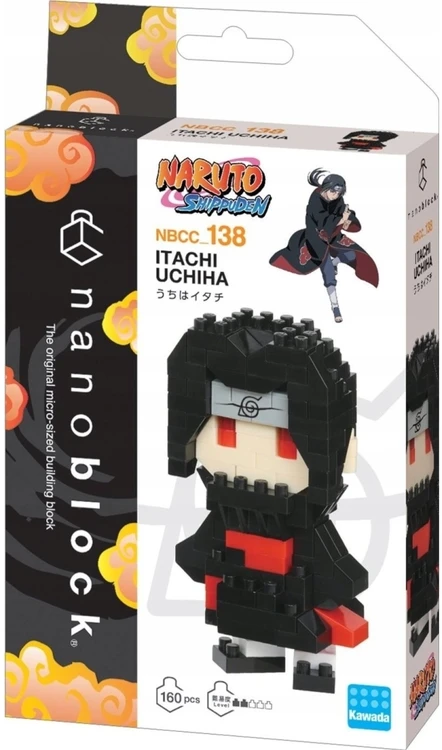 Bandai Superbuzz *****SUPBUZZ Nanoblock Naruto Itachi Uchiha 24250
