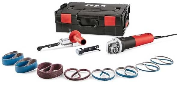 Flex Tools Juostinė šlifavimo mašina FLEX FBE 8-140 su priedais