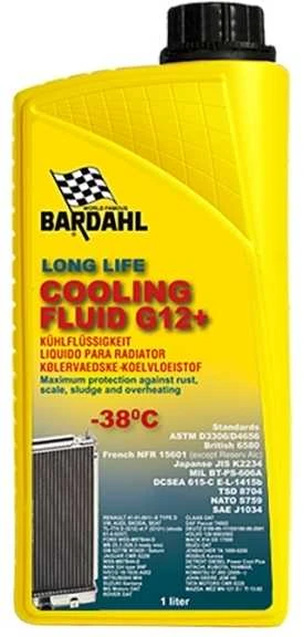 Bardahl aušinimo skystis G12+ 1 l butelis