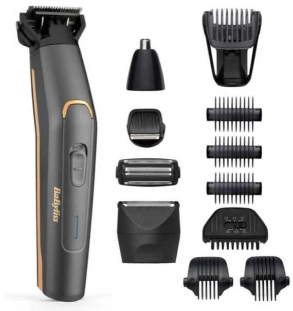 Barzdaskutė „Kirptuvas BaByliss“ daugiafunkcis žoliapjovės grafito tikslumas 12w1 MT987E