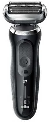 Barzdaskutė Braun Series 7 71-N7200cc Drėgno ir sauso skutimo skustuvas Juodas
