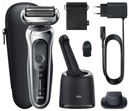 Braun 71-S7200cc barzdaskutė Series 7 360° Flex, AutoSence