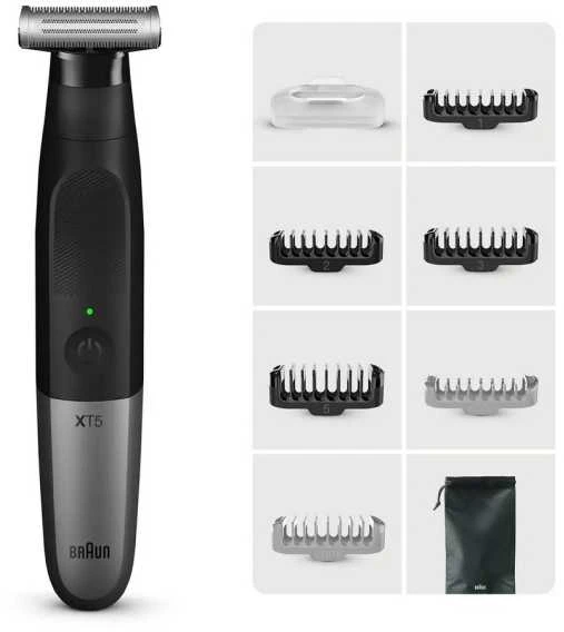 Barzdaskutė Braun Series XT 5200 Veidas+Kūnas+Kelionės