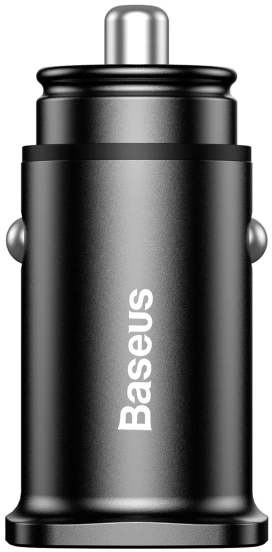 Baseus Square automobilinis įkroviklis PPS QC4.0 / PD3.0 5A 30W - Juodas