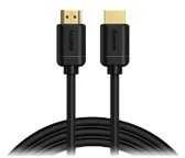 Baseus HDMI - HDMI 2.0 4K 30Hz kabelis 3D HDR 18Gbps 5m Juodas