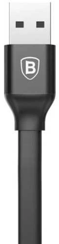 Baseus CALMBJ-B01 Nimble Portable kabelis Apple 23cm juodos spalvos