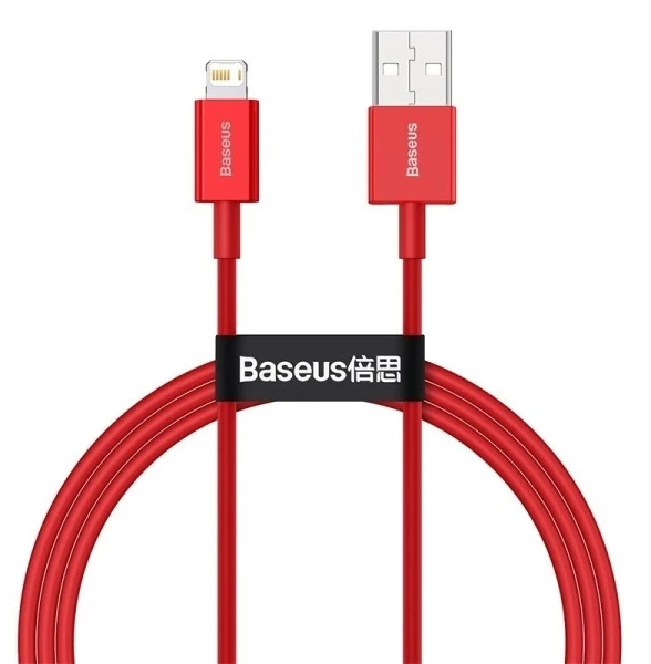 Baseus Superior serijos USB-C - Lightning kabelis 20W PD 2m - Juodas