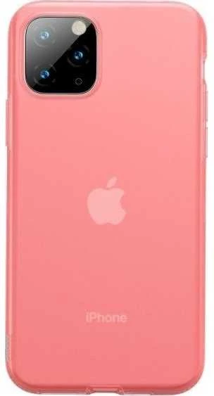 Baseus Riposo Dėklas „SILICA'' iPhone 11 PRO telefonų modeliams Transparent red