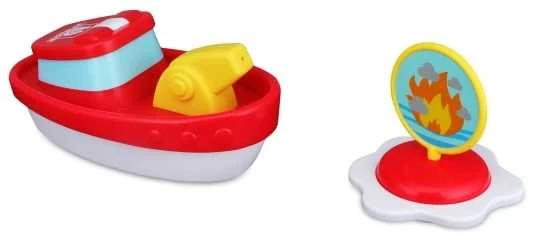 Amo Toys BB JUNIOR vonios žaislas Splash 'N Play Fire Boat, 16-89015