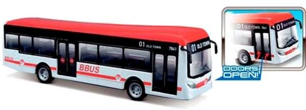 Bburago_Juni Bburago BURAGO autobusas City Bus, 19 cm, 18-32102