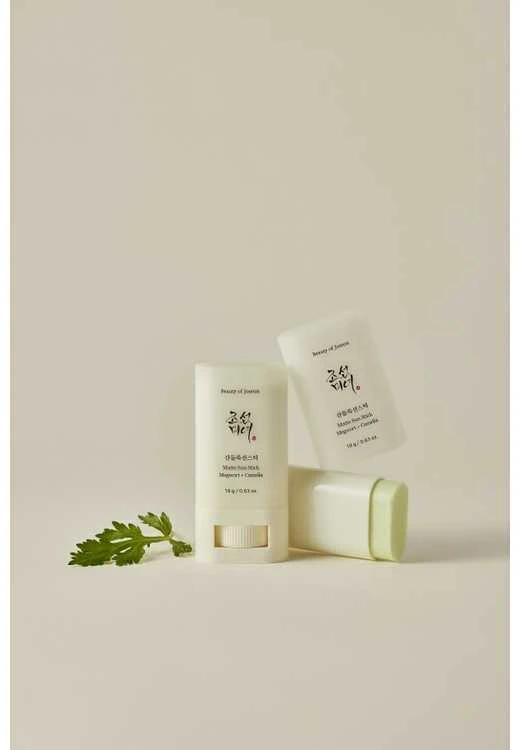 Beauty of Joseon Matte Sun Stick Mugwort + Camelia SPF 50+ PA++++ apsauginis pieštukas nuo saulės, 18 g