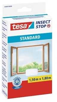 Tesa Tinklelis nuo vabzdžių Standard Lip juosta 1,5x1,8 m balta