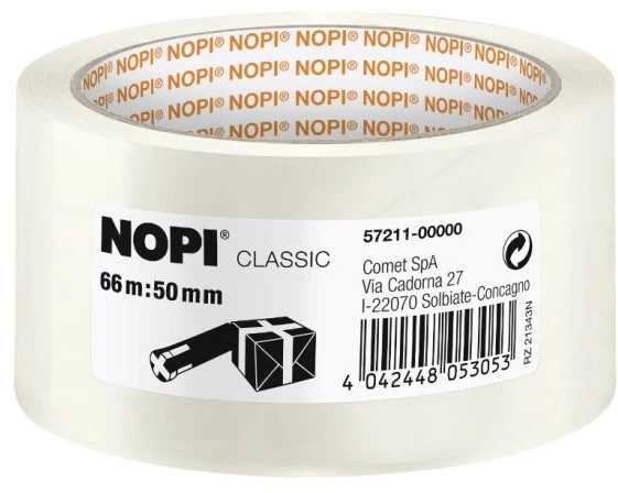 Tesa NOPI Pack Classic 66m 50mm skaidrus