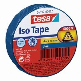 Tesa Izoliacinė juosta 10m 15mm mėlyna