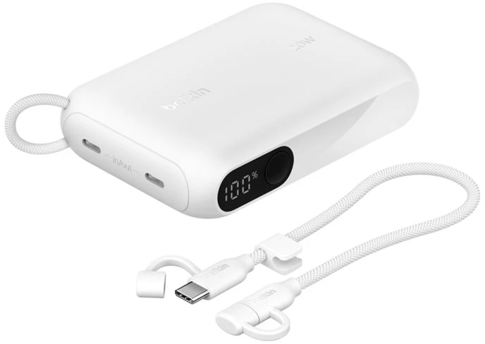 Powerbank Belkin BPB027HQWH 10000 mAh Baltas (BPB027hqWH)