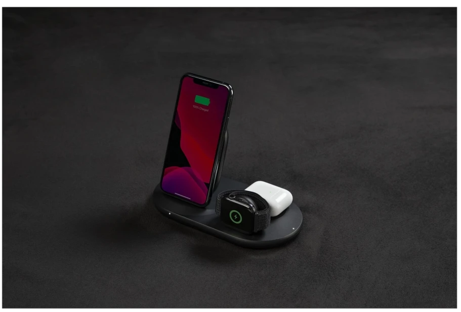 Belkinas | „Trys viename“ belaidis įkroviklis „Apple“ įrenginiams | PAdidinkite įkrovimą