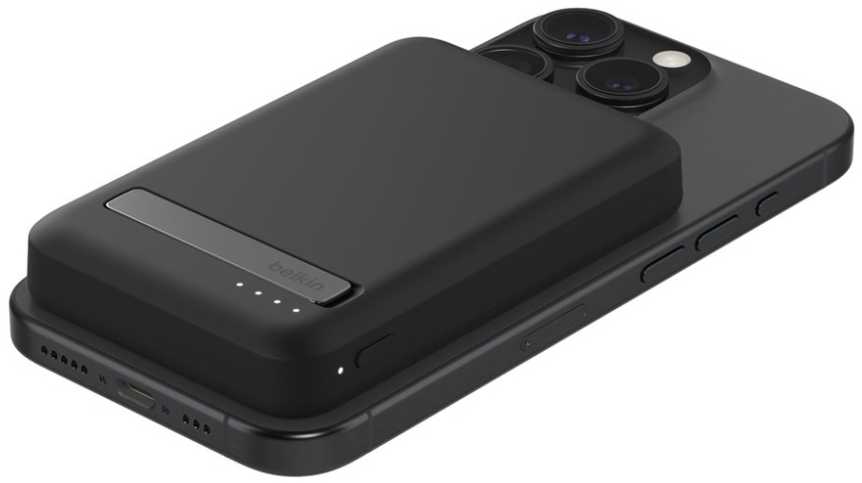 Nešiojamas įkroviklis Belkin BoostCharge Pro Magnetic 5000mAh Juodas