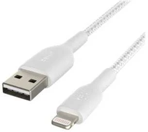 USB Laidas - Belkin CAA002BT 3m Lightning Baltas