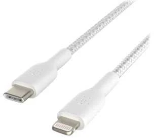 Belkin CAA004BT2MWH USB-C 2.0m balta