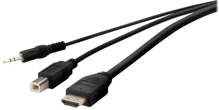 Belkin F1Dn1Ccbl Kvm Cable Juodas 3 M