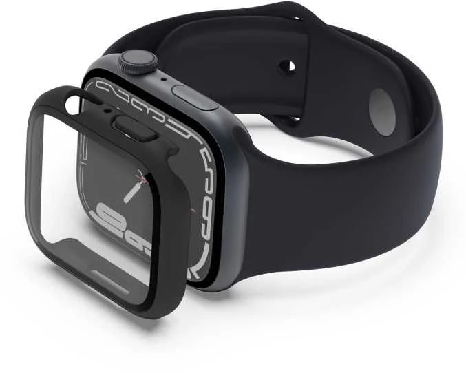 Belkin ScreenForce AW 8/7/SE/6/5/4 44/45 mm dangtelis juodas