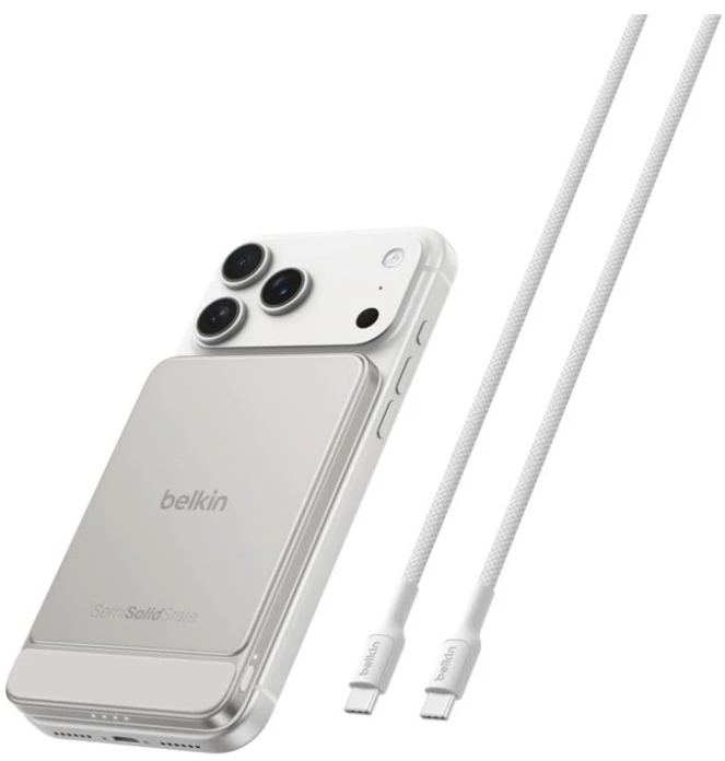 Belkin Components Belkin UltraCharge Pro, 5000 mAh, belaidis įkrovimas, 22,5 W, smėlio spalvos