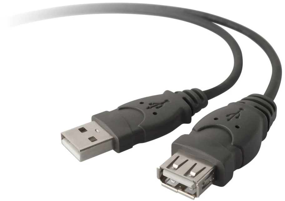 Kabelis USB Belkin USB-A - 1.8 m Juodas (F3U134B06)