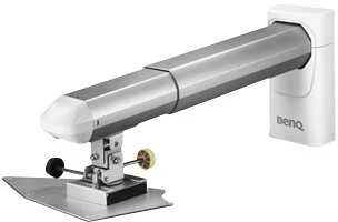 BenQ 0.6 sieninis laikiklis - Sieninis - 12 kg - Sidabrinis,Baltas - -10 - 10° - 127 cm - 110 mm