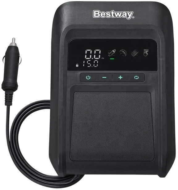 Elektrinis siurblys Bestway POWERGRIP. juodas. 22 x 16 x 9 cm