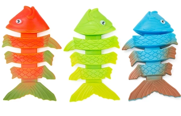 Nardymo žaislų rinkinys Bestway Squiggle Wiggle Fish