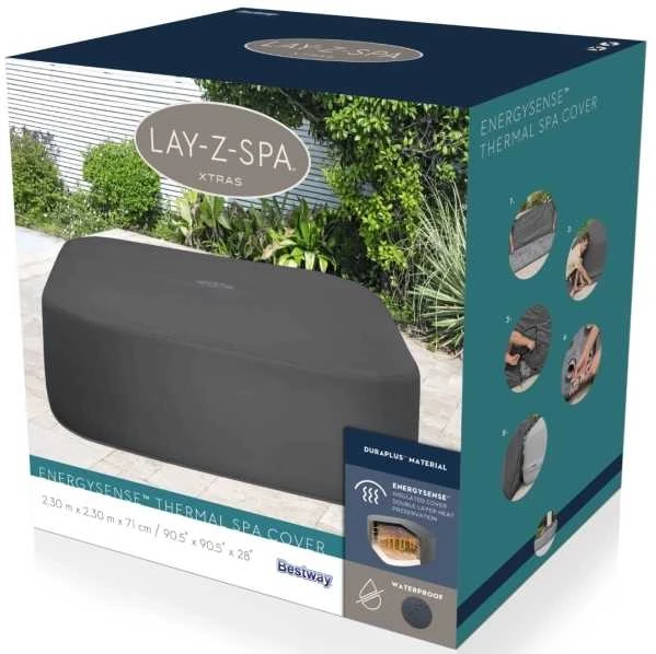 Bestway terminis dangtelis ENERGYSENSE dangtelis Lay-Z-Spa 230cm 60333