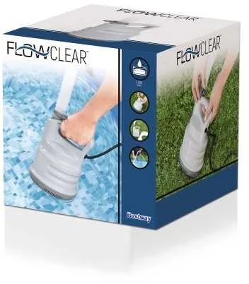 Bestway baseino+ išleidimo siurblys, kasetinio filtro siurblys, baltas, 3,2 cm, 5 m, 3028 l/val., 3,33 kg