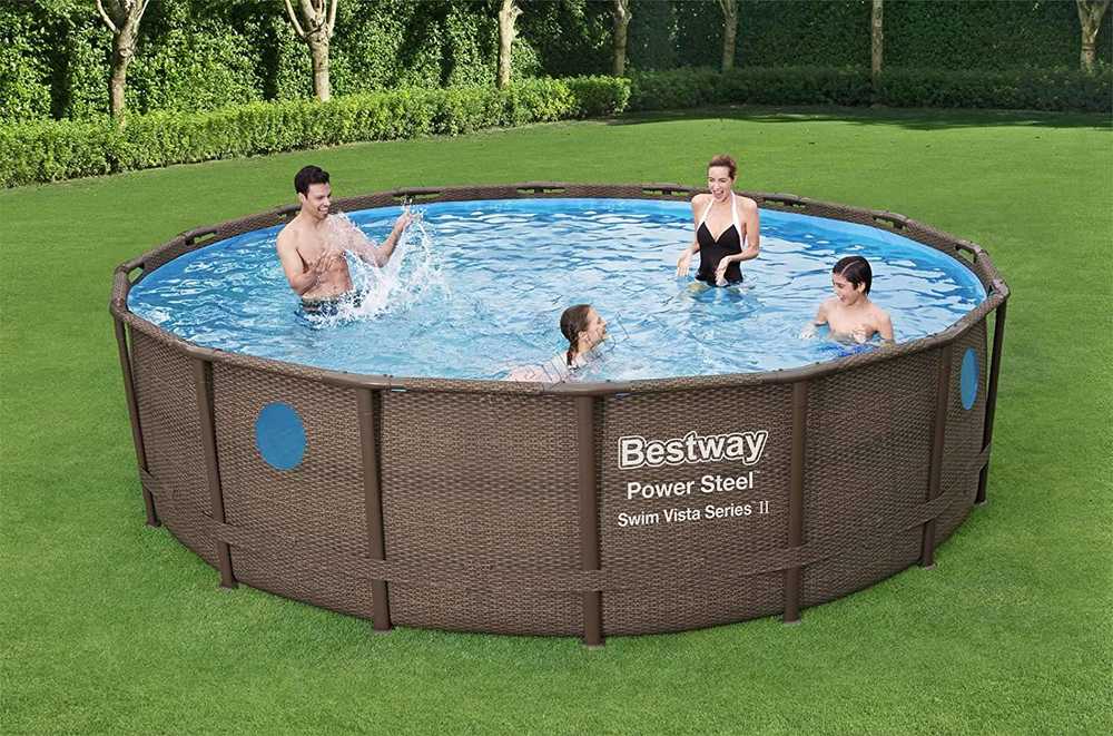 Baseinas Bestway Power Steel™ Swim Vista Series™ 4.88m x 1.22m (56725)