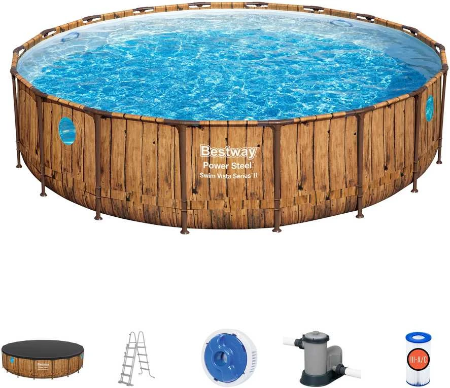 Karkasinis baseinas 549x122 Bestway 56977