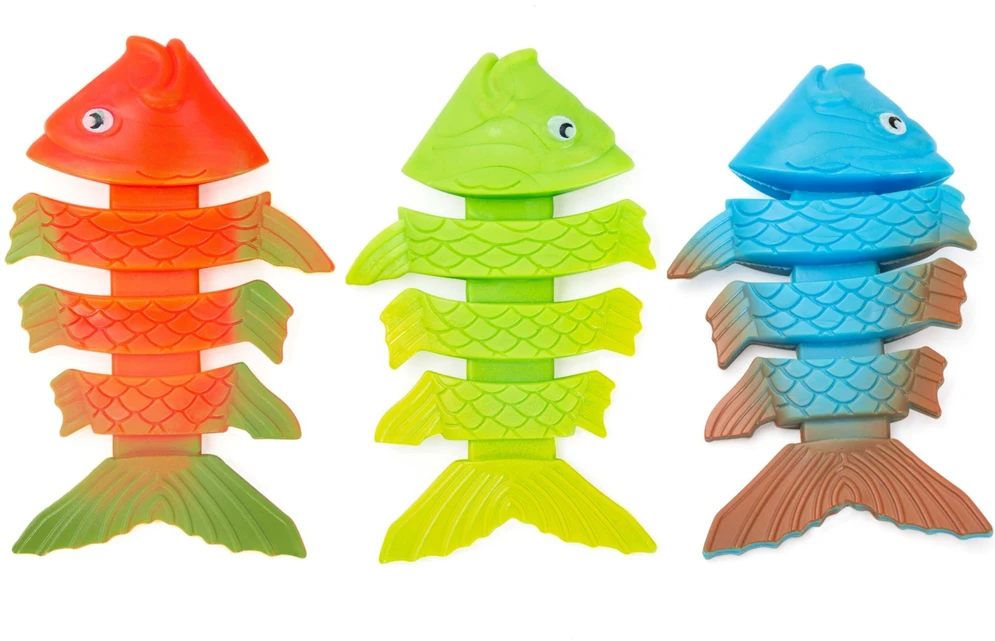 Nardymo žaislų rinkinys Bestway Squiggle Wiggle Fish