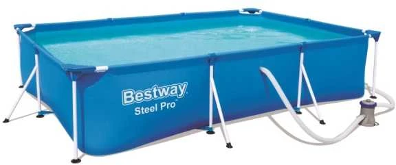 Baseinas karkasinis Bestway Steel Pro 56411, mėlynas, 3300 l