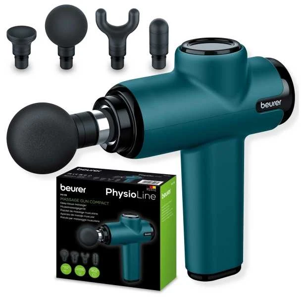 Masažinis pistoletas Beurer MG 99 Compact 65003, mėlynos/juodos spalvos