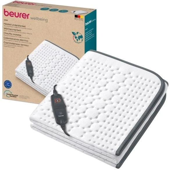 Beurer - Šildomas paklotas UB 60 150x80 cm - 5 metų garantija