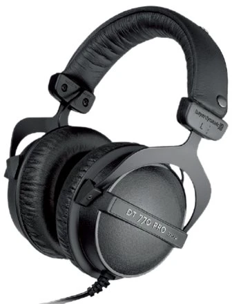 Studijinės ausinės Beyerdynamic DT 770 PRO, 32 omų, Juodos