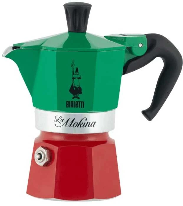 Bialetti La Mokina ryškių spalvų kavinukas