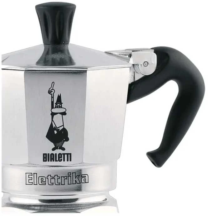 Bialetti New Moka Elettrika 2TZ (90 ml) sidabrinė
