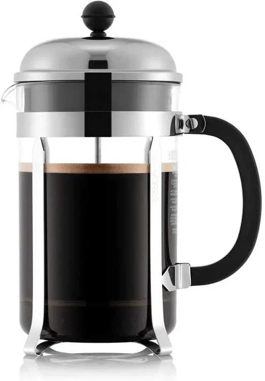 French press Bialetti Smart Juodas, 1 l