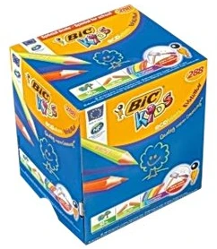 BIC KIDS Buntstifte ECOlutions Evolution 288er Kartonbox Minenstärke 3.2
