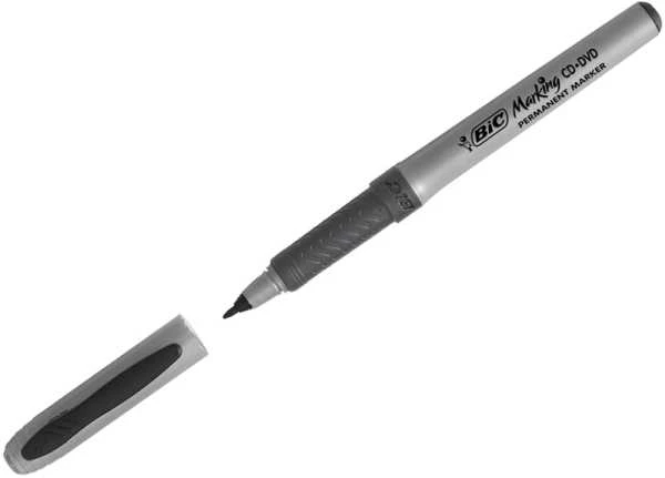 Bic Permanentinis žymeklis CD/DVD juodas, 1 vnt. 315310