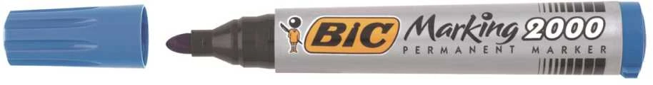 Bic Permanentinis žymeklis Eco 2000 2-5 mm, mėlynas, 1 vnt. 000064