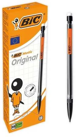 Bic Automatinis pieštukas ORIGINAL HB, 0.7 mm, pakuotėje 12 vnt. 8209591