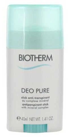 Biotherm Deo Pure Antiperspirant Stick 48H pieštukinis antiperspirantas, 40 ml